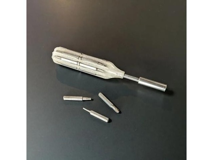 pocket screwdriver integrated 16 hex bit holder bonnee 3d print model - Mito3D
