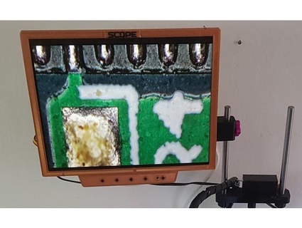 ipad lcd digital microscópio fio 3d print model - Mito3D