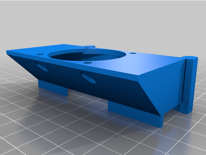 anycubic i3 méga skr e3 mks merle e3d adaptateur chemin 3d print model - Mito3D