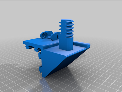 rotativo carretel suporte ender 3 pró v2 cabo gancho base quebrado 3d print model - Mito3D