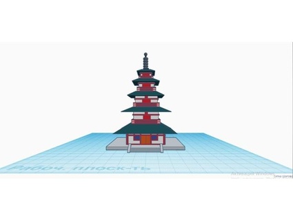 chureito pagoda anven 3d print model - Mito3D