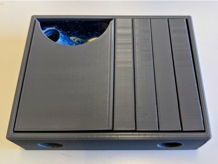 ultra tiny epic galaxies - upgraded card holder ebbec 3d print model - Mito3D