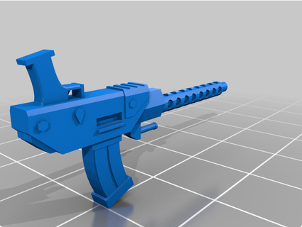guerrilla pesado armas locuraenunabotella 3d print model - Mito3D