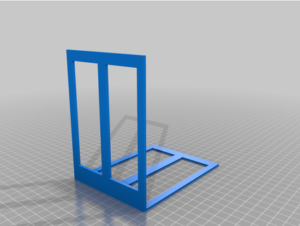 simple book stand initdebug 3d print model - Mito3D