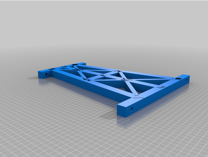 chemin fer chevalet machin 3d print model - Mito3D