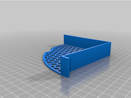 hario v60 filter holder 02 size honeycomb pattern szcz3pan1 3d print model - Mito3D