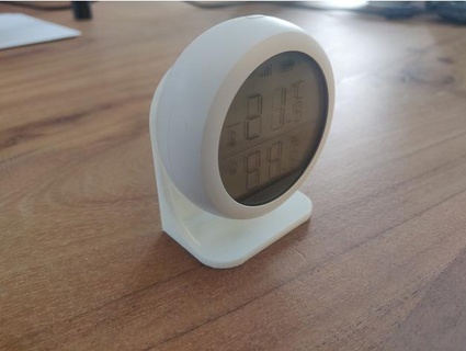 tuya zigbee temperatura humedad sensor estante soporte mir te100 ty ts0201 vid 3d print model - Mito3D