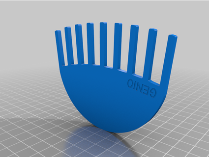 ferma cabelo Ferragni mergulho instrutor 3d print model - Mito3D