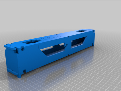 Taglio laser scatola trasporto vagone h0 wassi 3d print model - Mito3D