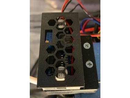 voltage transformer m2596s case diddley 3d print model - Mito3D