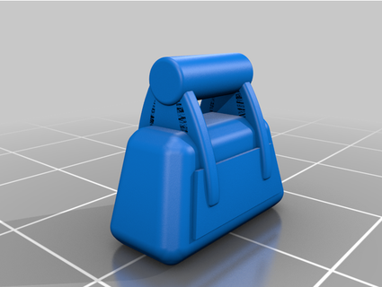 doll travel bag compatible lego bijama 3d print model - Mito3D