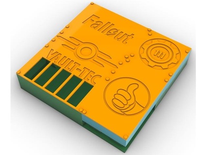 fallout board game insert bazsix 3d print model - Mito3D