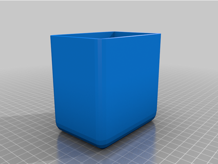 rectangle marqueur tasse dahlin 3d print model - Mito3D