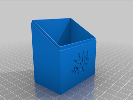 virus + 2 tarjeta juego caja lacuca 3d print model - Mito3D