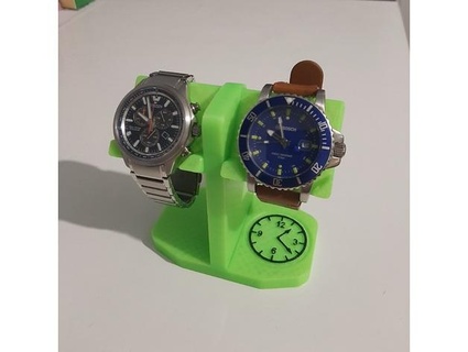 watch stand oskukari 3d print model - Mito3D