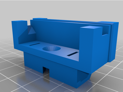 Dewalt Batterie adapter now Löcher Epochegewohnt 3d print model - Mito3D