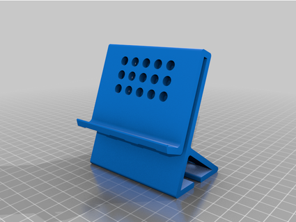 cell phone stand chyang 3d print model - Mito3D
