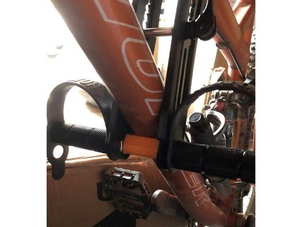 shotgun bike seat tube protector ddor4 3d print model - Mito3D