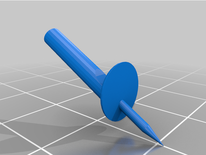spingere pin gancio nt2021 3d print model - Mito3D