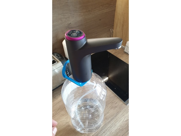 agua botella adaptador eléctrico dispensador bomba keytex 3D print model - Mito3D