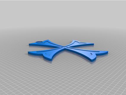 templar - cross papercraftcroatia 3d print model - Mito3D
