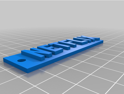 netflix keychain stefan210493 3d print model - Mito3D