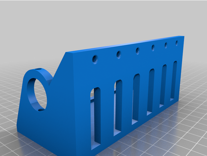 fio carretel suporte veremos 3d print model - Mito3D