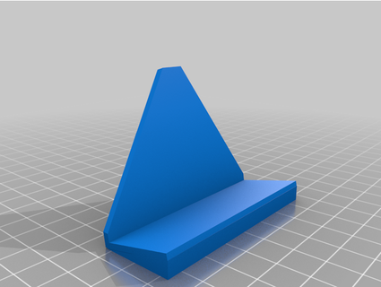 playing card display stand peteverb07 3d print model - Mito3D