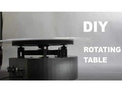 tournant table DIY uttech 3d print model - Mito3D