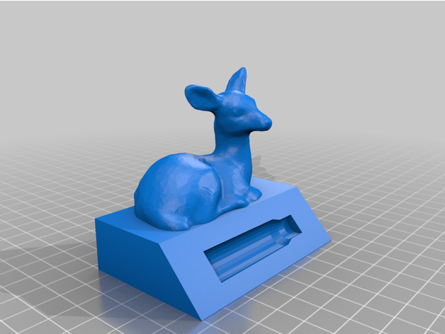 deer trophy 308 cartridge berti2k 3D print model - Mito3D