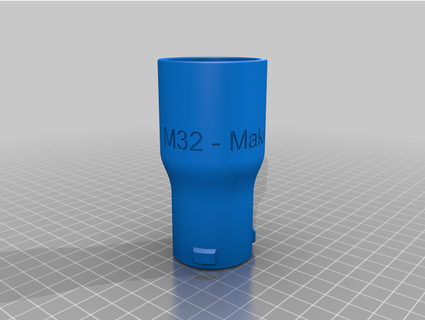 osvac adaptador m32 makitadhs680z aburrimiento 3d print model - Mito3D