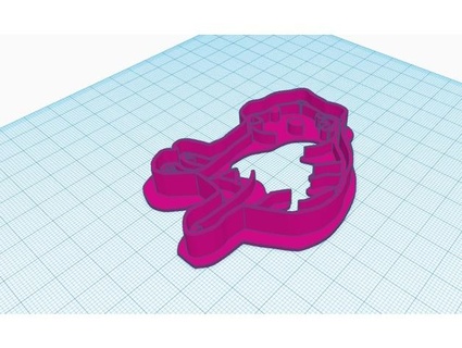 cheems cookie cutter meme dog perro del corta galletas omar valenz 3d print model - Mito3D