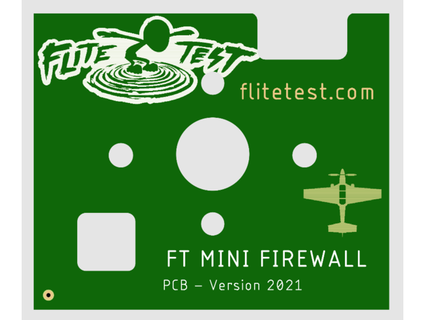 flite tester puissant mini pare feu pcb marche a380 3d print model - Mito3D