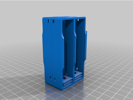 Portapilas ramocrmf 3d print model - Mito3D