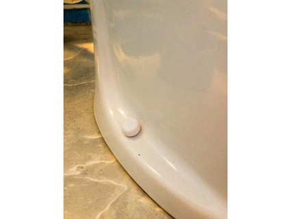 toilet m6 hex bolt screw cap sechskanntschraube abdeckkappe hennesssy 3d print model - Mito3D