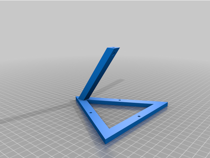 triangulaire tension table bois décès 3d print model - Mito3D