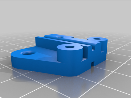 tamiya frog flat battery bracket bisbonian 3d print model - Mito3D