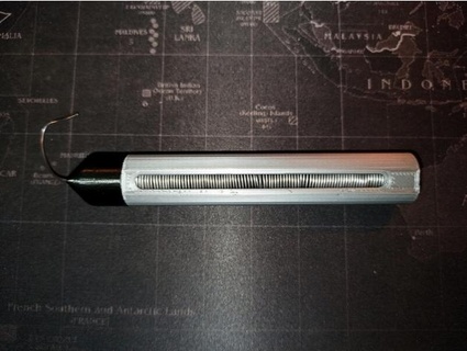 solder wire pen tube dispenser intersideraversor 3d print model - Mito3D