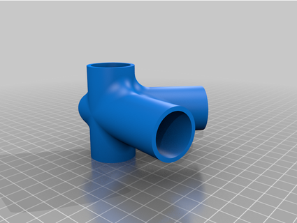 emboutir d'assemblage tube 25mm jey33150 3d print model - Mito3D
