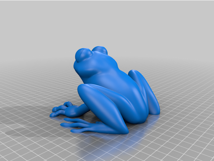 frog ilcalvelage 3d print model - Mito3D