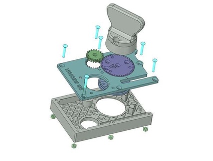 anycubic i3 mega eccentrico cintura extensioner ragazzo fonditore 3d print model - Mito3D