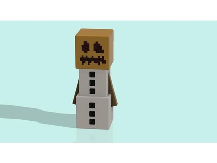 Mini Boneco 4 cm - Enraged Golem - Minecraft - GKT39 Escala Miniaturas by  Mão na Roda 4x4