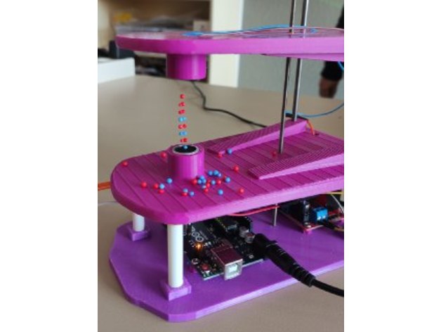 soporte paraca levitador ac stico margarita 3D print model - Mito3D