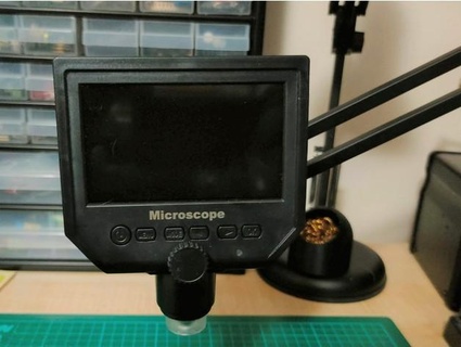 micrófono estante soporte adaptador mustool g600 microscopio Lémaru 3d print model - Mito3D