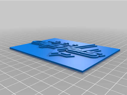 washington capitals logo rcamp48 3d print model - Mito3D