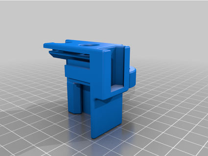 anycubic mega z axis estabilizador + filamento guia Romulugo 3d print model - Mito3D