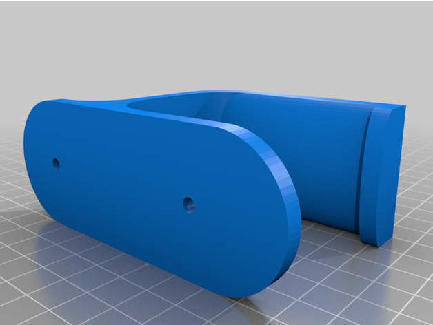 underdesk fone ouvido monte remixar phat32 3D print model - Mito3D