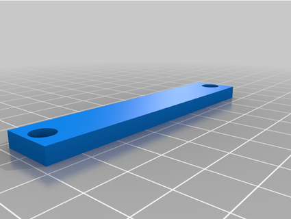 bar magnet mount tool holder 60x10x3mm magnets dacoolinus 3d print model - Mito3D