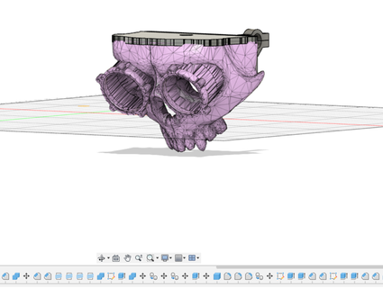 skull headlight eldiablozzz 3d print model - Mito3D