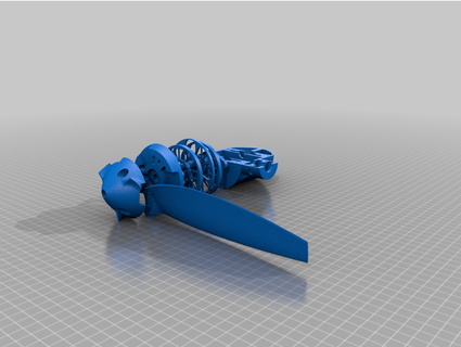 micro échelle axial flux vent turbine natashabasya 3d print model - Mito3D